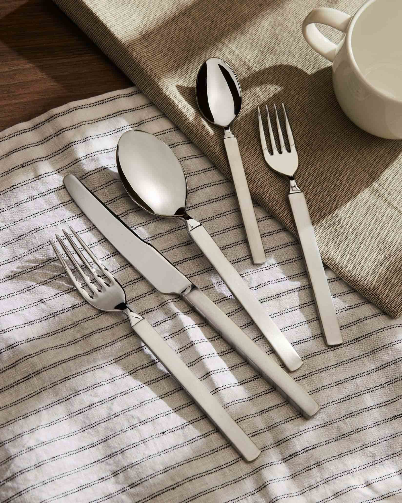 Dry Cutlery Set 5 Pieces Designed By Achille Castiglioni | Alessi