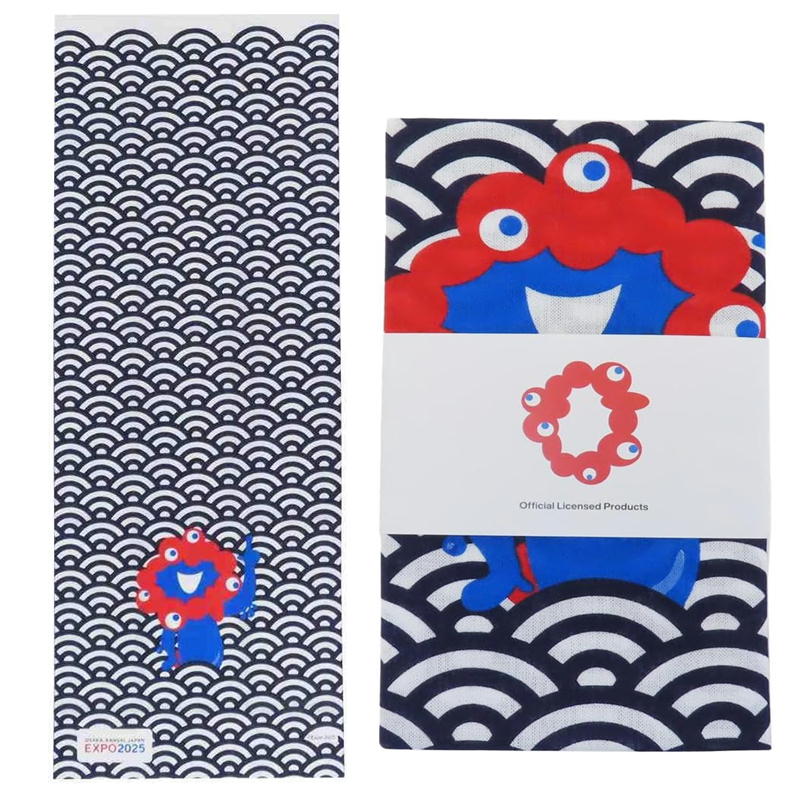 楽天市場】万博 ミャクミャク 手ぬぐい 2025大阪関西万博 デザイン
