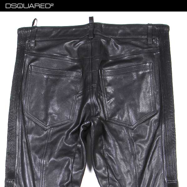 楽天市場】ディースクエアード DSQUARED60 メンズ レザー パンツ