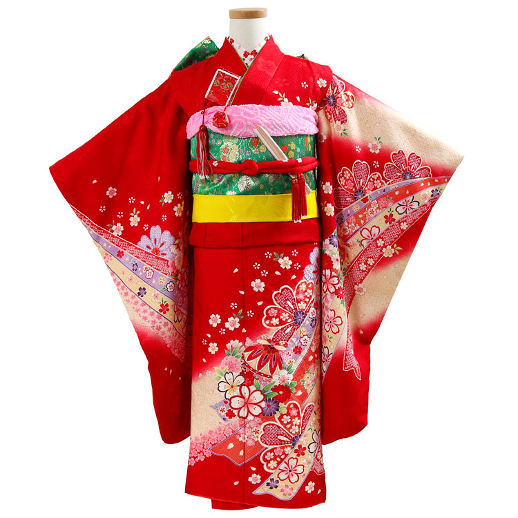 楽天市場】七五三 着物 7歳 フルセット レンタル 女の子 7才 七才 七歳