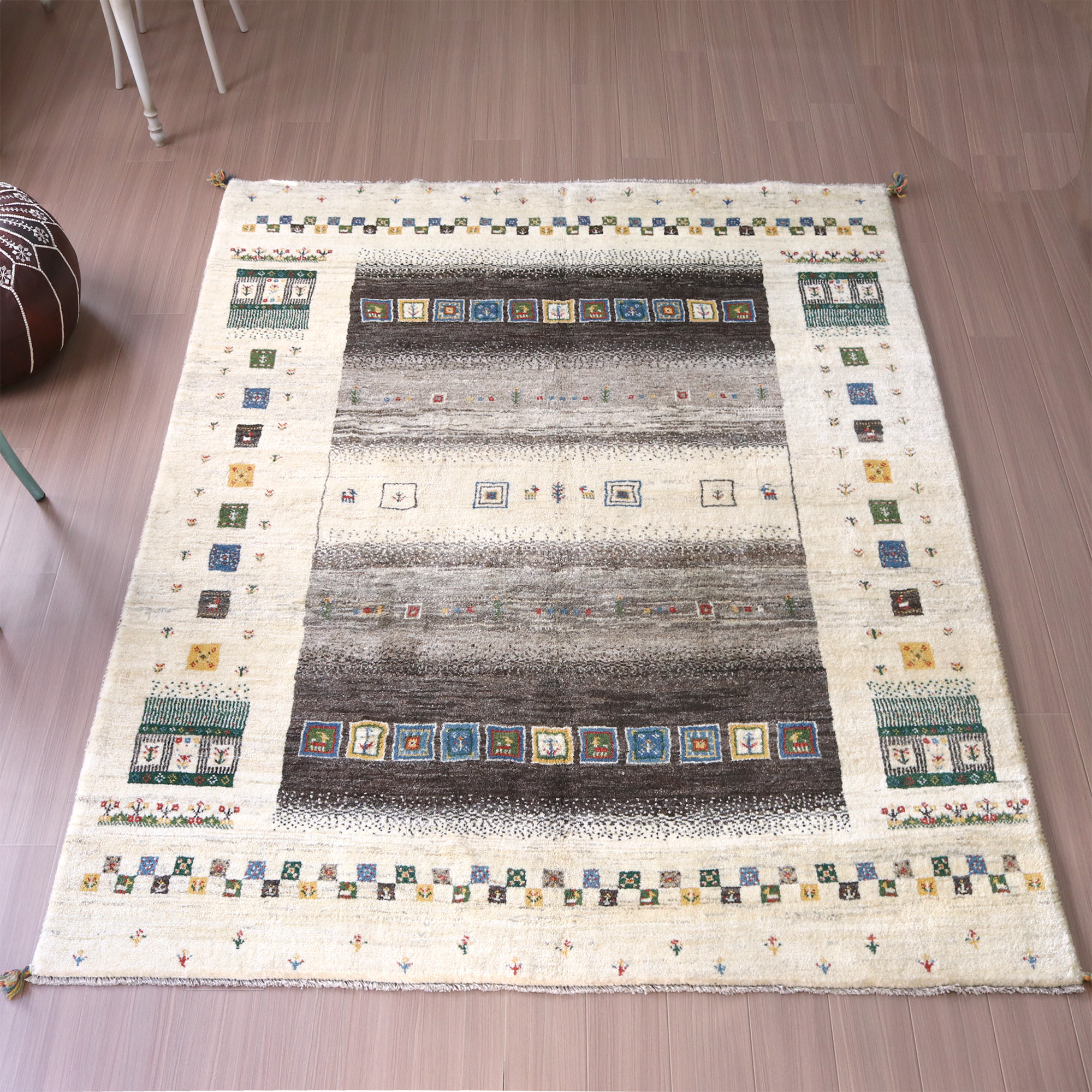 ギャッベ（ギャベ）専門店 インプレッションオブギャッベ / 手織りラグ