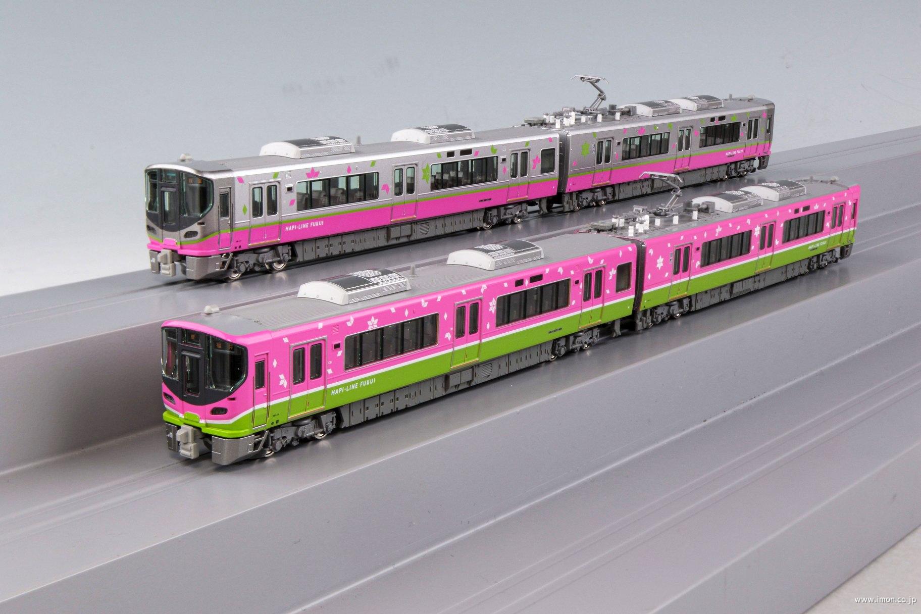 ハピラインふくい521系（標準塗色＋フルラッピング）4両 | 鉄道