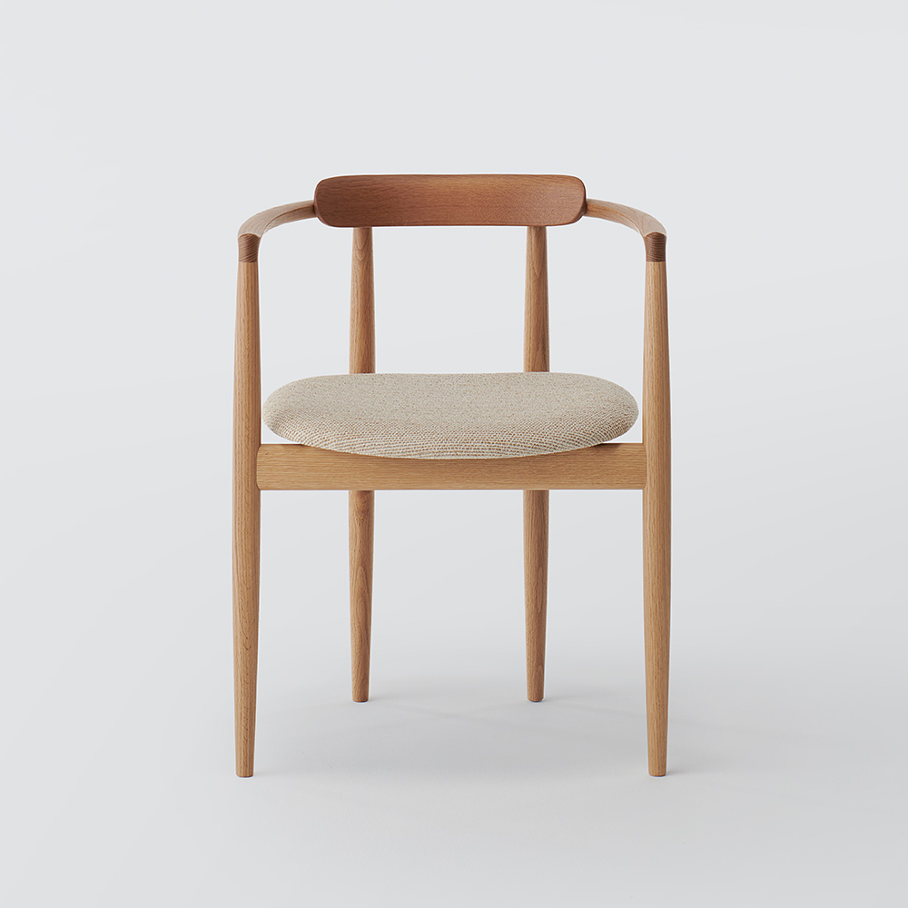 Miau アームチェア H-NY ナチュラル / Savvanna2013 202 ホワイト