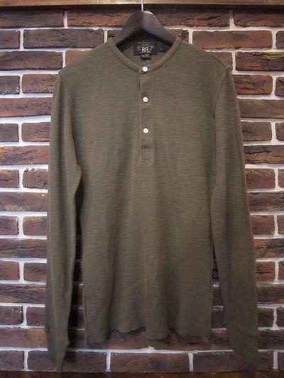 RRL等の通販サイト【RHYTHM】RRL(ダブルアールエル) L/S HENLEYNECK