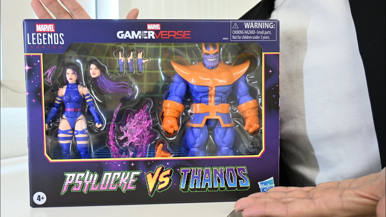 マーベルレジェンド/ゲーマーバース/サイロック/サノス - YouTube