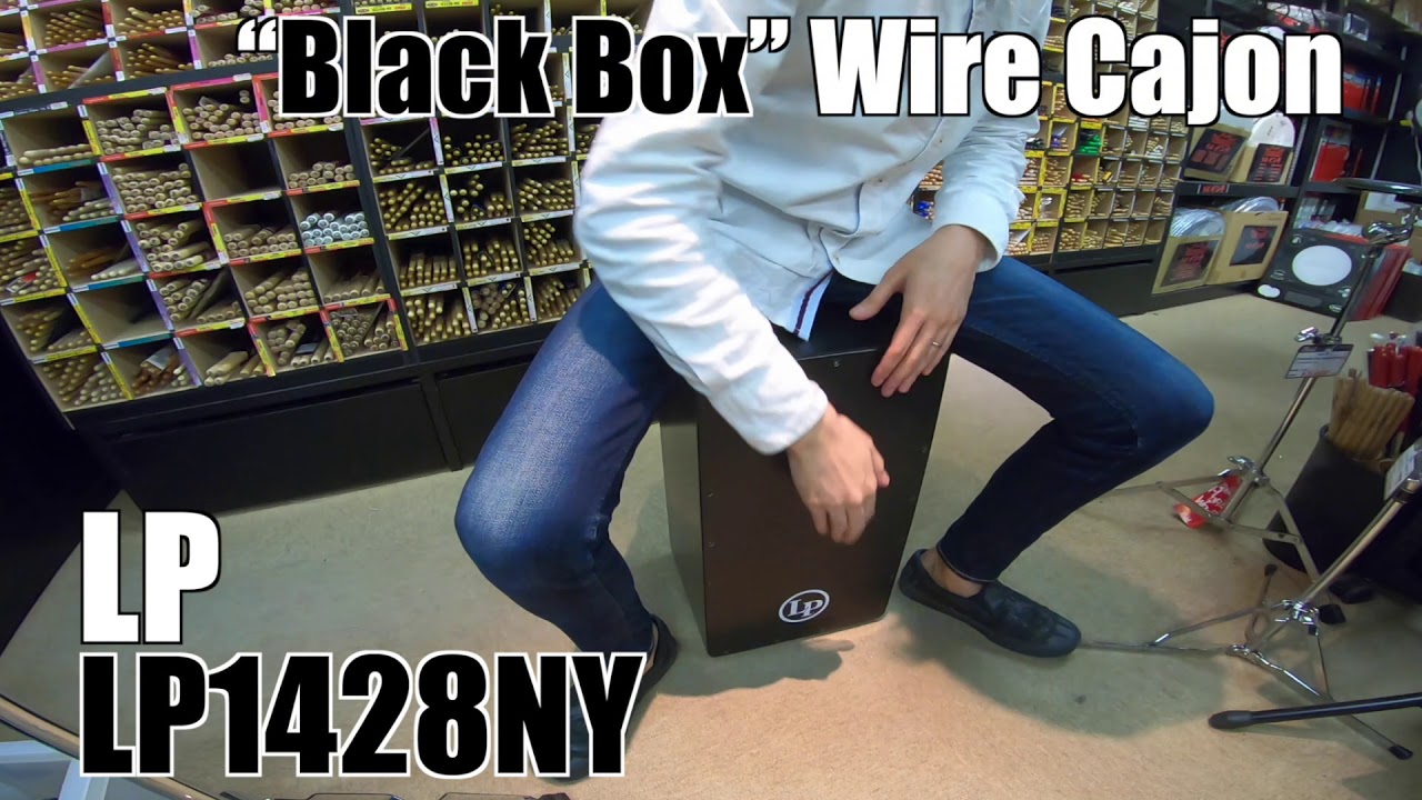 池部楽器店】LP LP1428NY [“Black Box” Cajon]【DS渋谷試奏動画