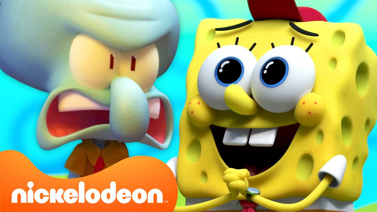 スポンジ・ボブ | スポンジ・ボブの残念な姿90分！🥴 | ニコロデオン