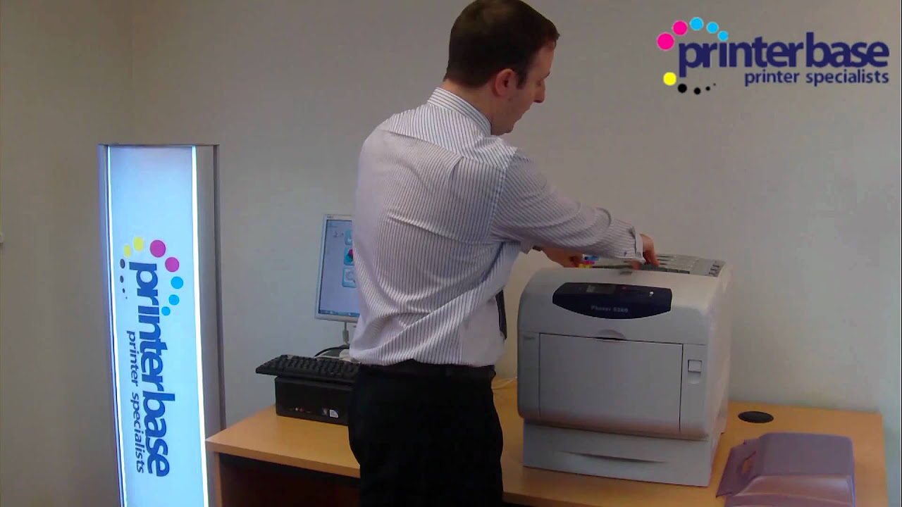 Xerox Phaser 6360 Review by Printerbase - DISCONTINUED - YouTube