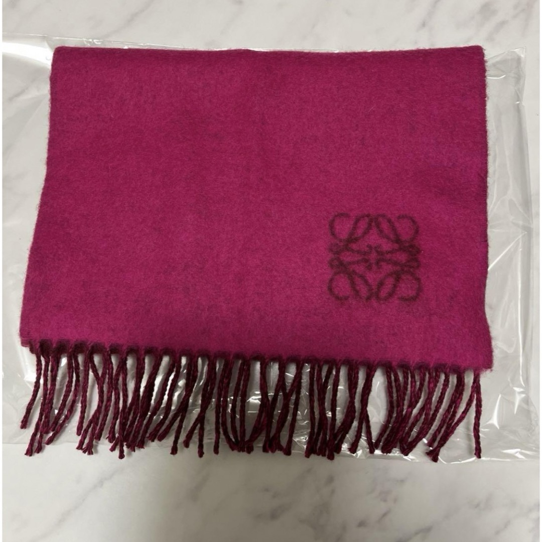 LOEWE - ロエベ バイカラー アナグラムマフラーの通販 by くるくる's