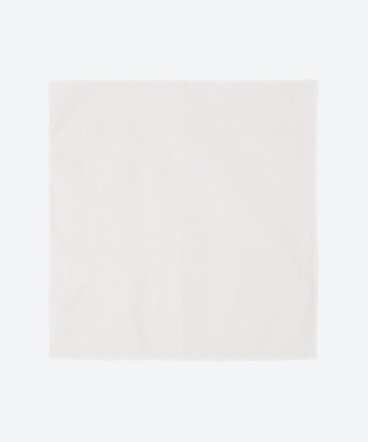綿ハンカチ（白無地） | JOLI COMME UN COEUR (Baby&Kids/Women