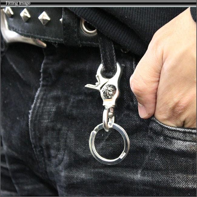 キーリング キーチェーン キーホルダー シルバー925製 メンズ 純銀製