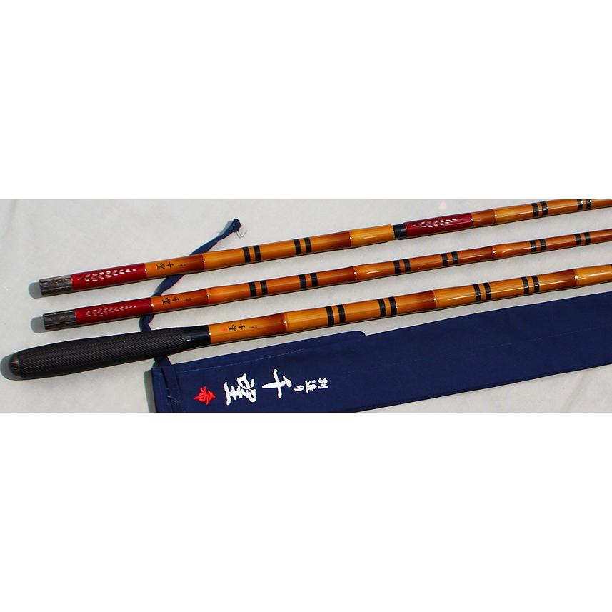 千望 希カーボン短竿用竿掛け2本物＋タモの柄1本もの セット 口巻