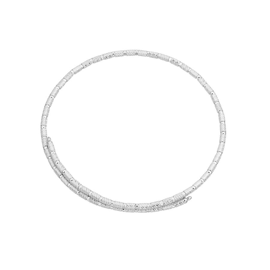 ジュエリーツツミ K18ホワイトゴールドバングル : ジュエリーツツミ