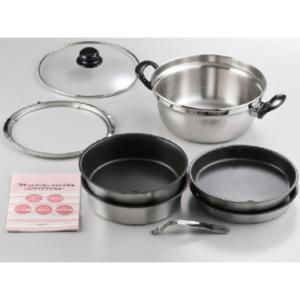 MFG 遠赤外線 焼物プレート 32cm 強化硝子蓋付 スーパーラジエント