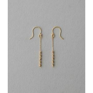 ete（エテ） ピアス K18YG e_Grain バイカラー ピアス レディース