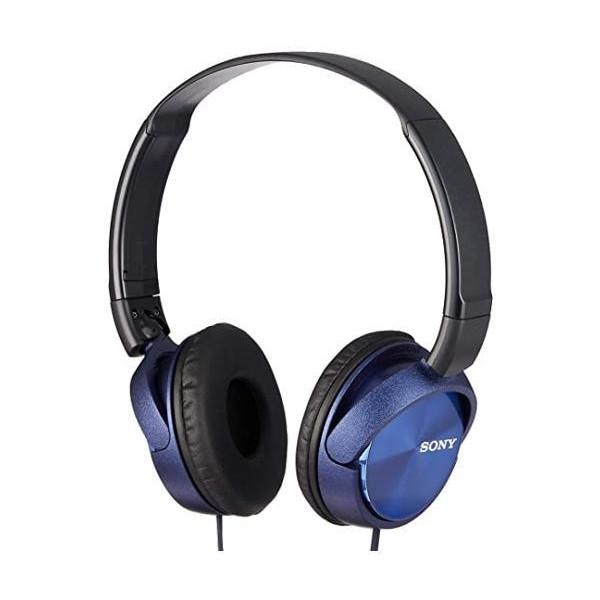 SONY（ソニー） MDR-ZX310 L ブルー ヘッドホン 密閉型 折りたたみ式