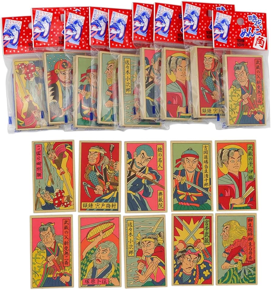 Amazon | 日本製 昔ながらの おもちゃ 角 めんこ10枚入り(10セット