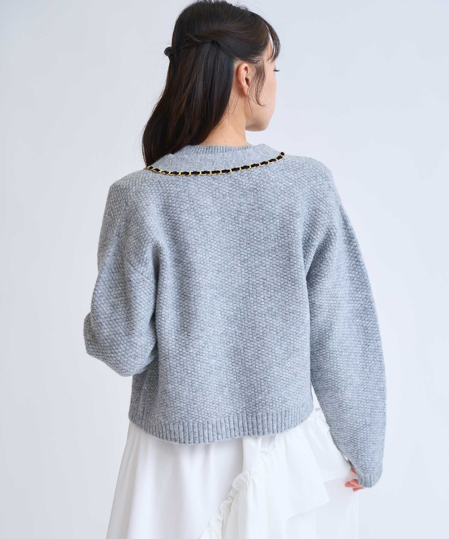 販路限定カラーあり】チェーンブレードニットアンサンブル | ニット