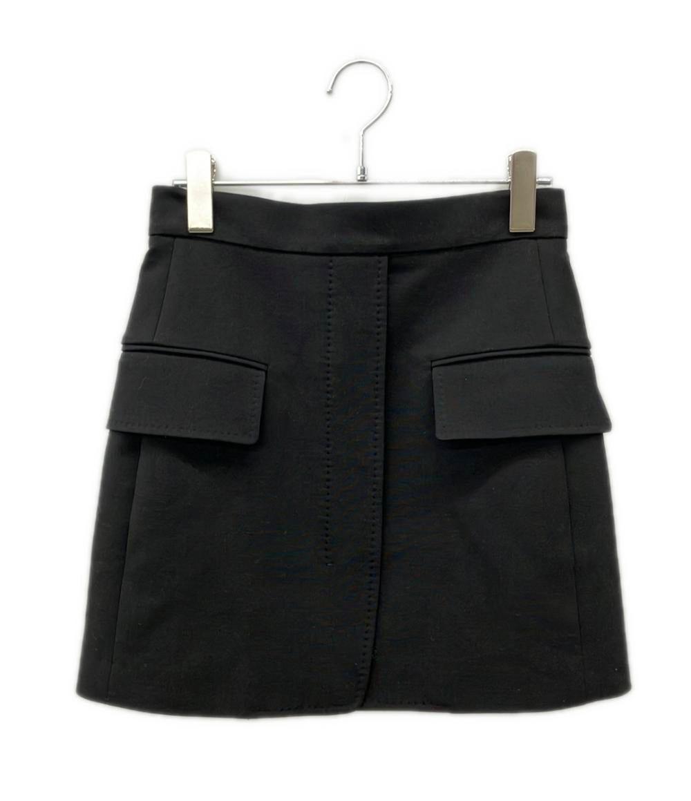 プラダ シルクフレアミディアムスカート レディース SIZE 42 (L) PRADA