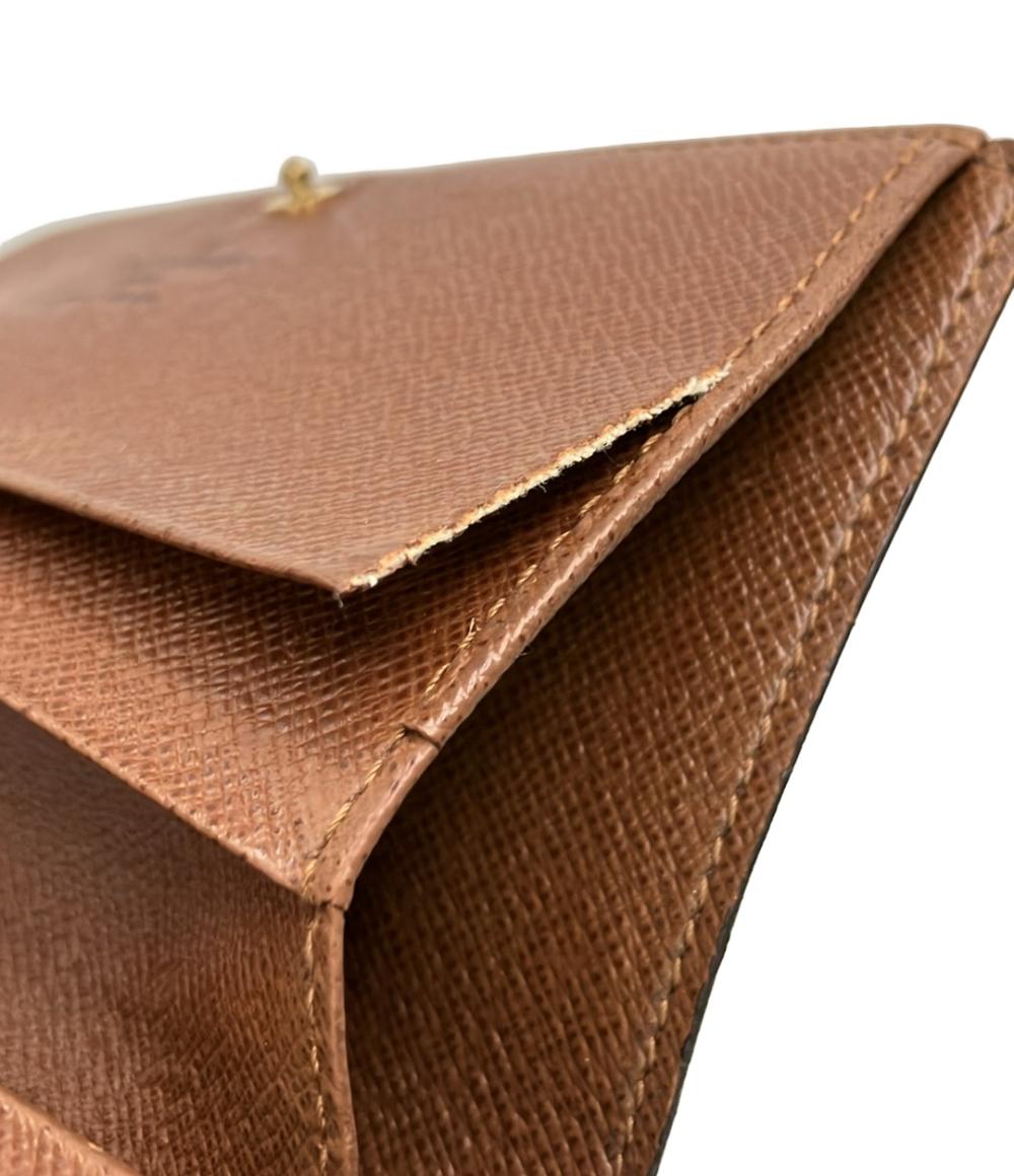 LOUIS VUITTON 二つ折り財布 ポルトモネ ビエ トレゾール モノグラム