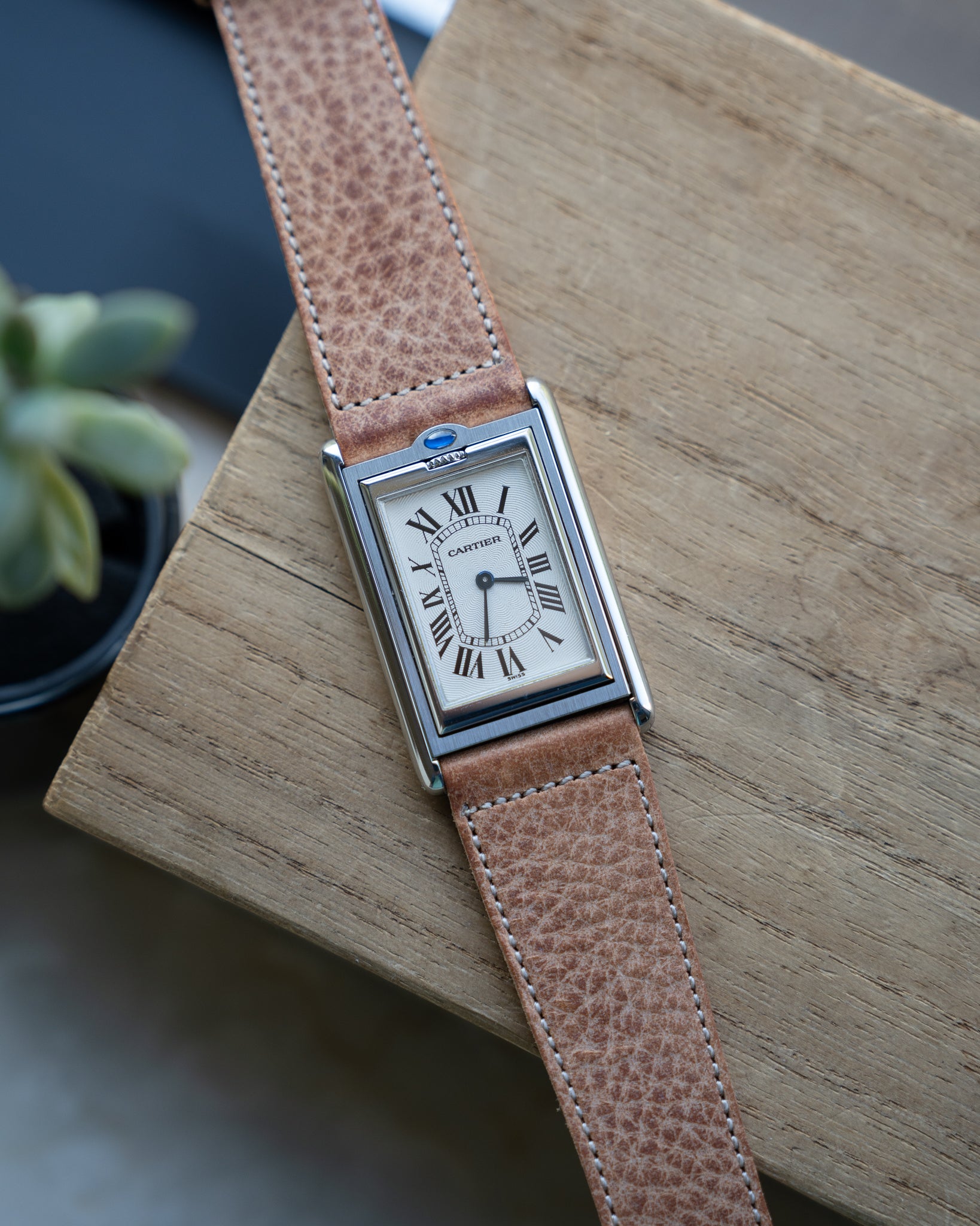 カルティエ タンク バスキュラント ref. 2390 メカニック、フルセット