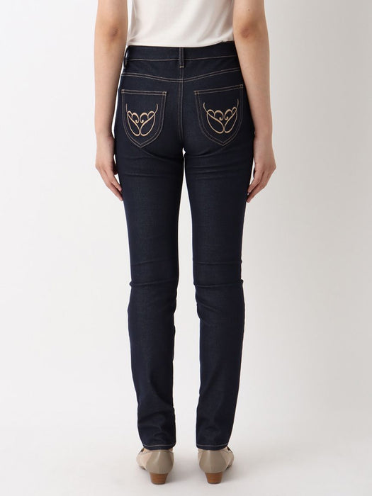 ジーンズライク・スリムパンツ — B-THREE（ビースリー）｜公式通販サイト