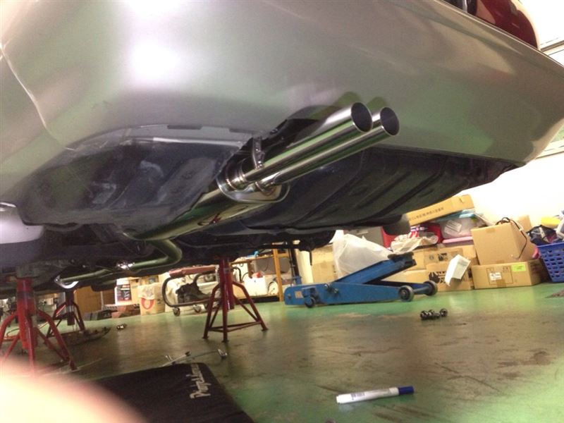 なにわ管 GX81 1G-GE 純正5速車専用を1JZ-GE搭載車に取り付け