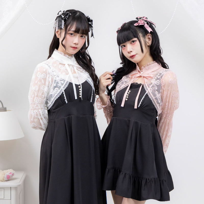 メール便】レースショートブラウス – レディースファッション通販の夢